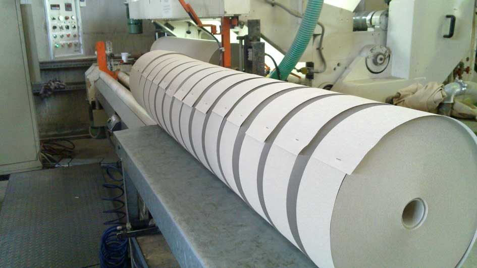ekstruzyon plastik profil sarma icin krepon krepe kraft kagitlari