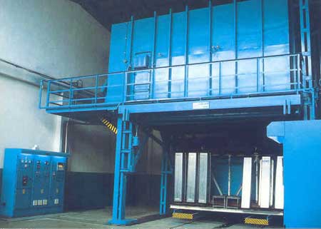 al�minyum solusyona alma f�r�n� aluminium solution heat treatment furnace